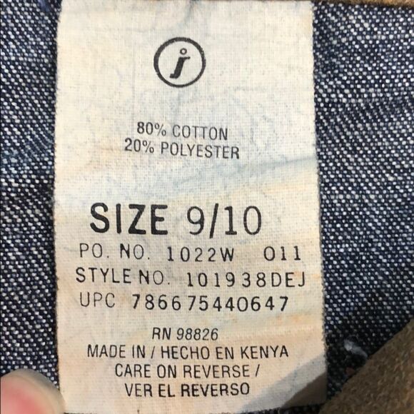Vintage Jordache Tan Suede Waist Flare Jeans Pleated Front Belted Y2K Size 9/10 - Picture 11 of 11